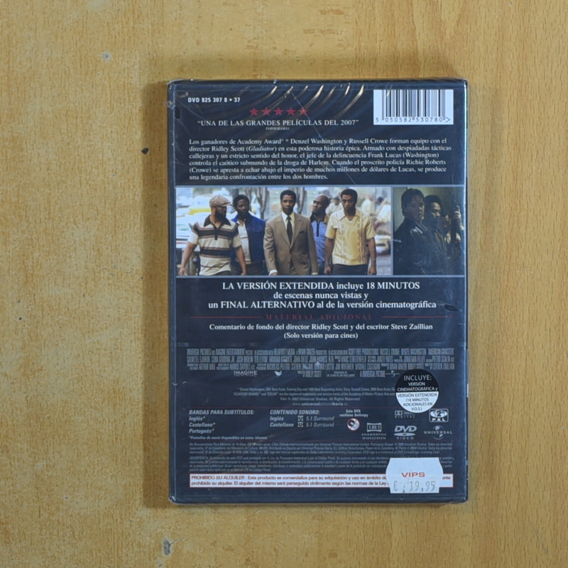 AMERICAN GANGSTER - DVD