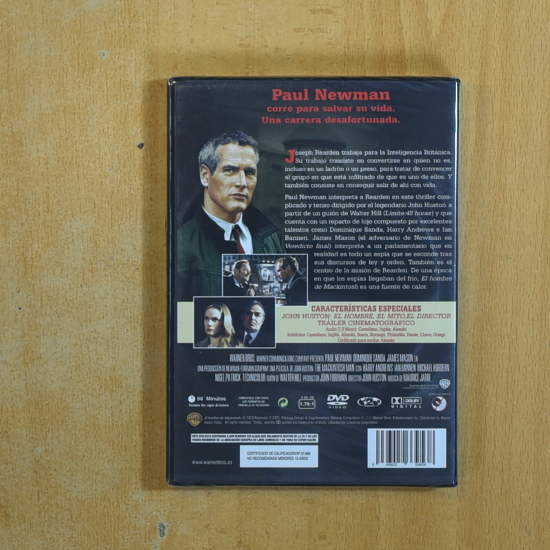 EL HOMBRE DE MACKINTOSH - DVD