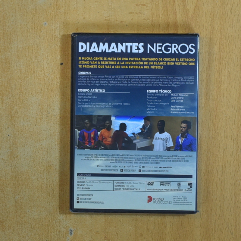 DIAMANTES NEGROS - DVD