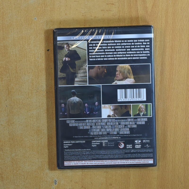 PROMESAS DEL ESTE - DVD