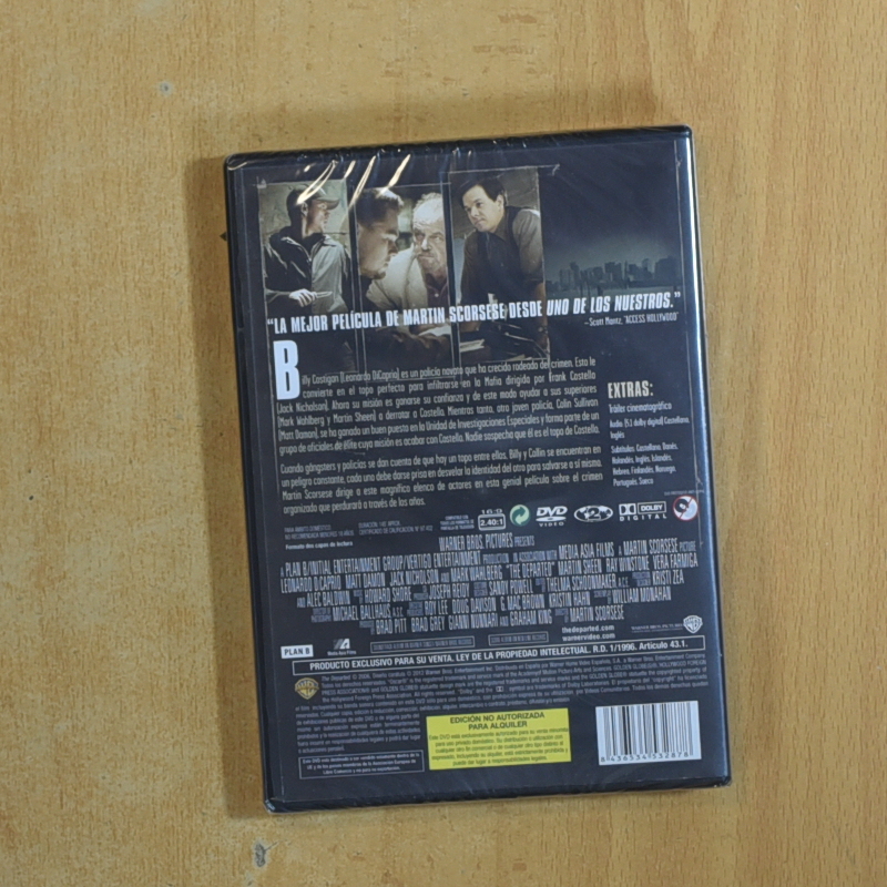 INFILTRADOS - DVD