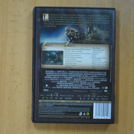 EL SEÑOR DE LOS ANILLOS - DVD