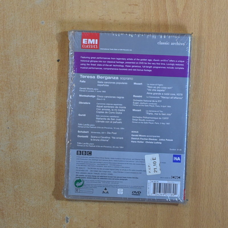 TERESA BERGANZA - DVD
