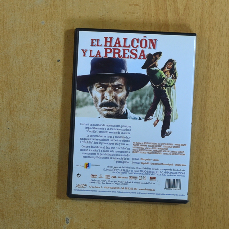 EL HALCON Y LA PRESA - DVD