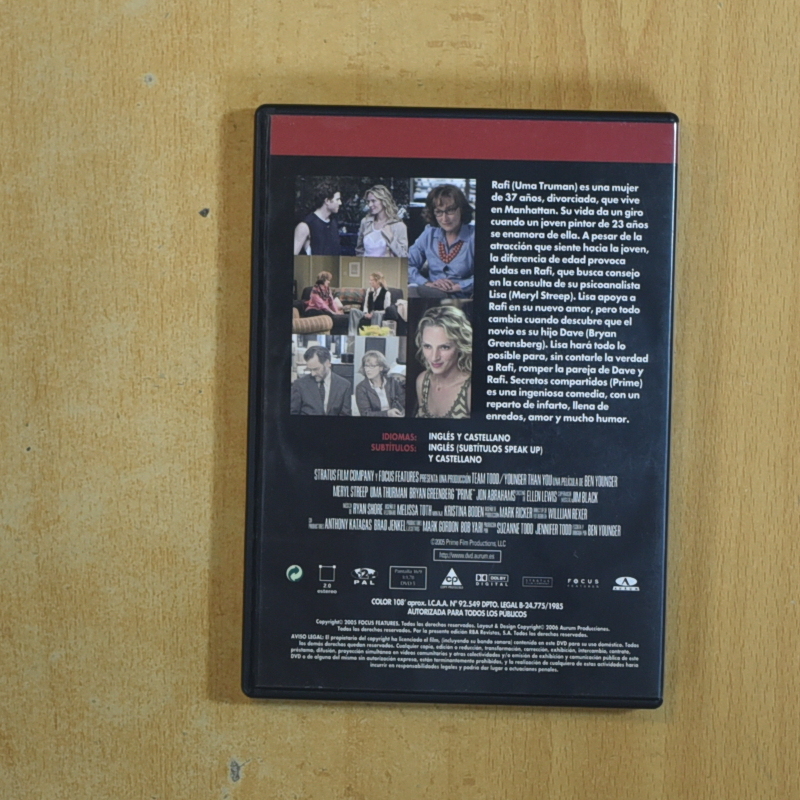 SECRETOS COMPARTIDOS - DVD
