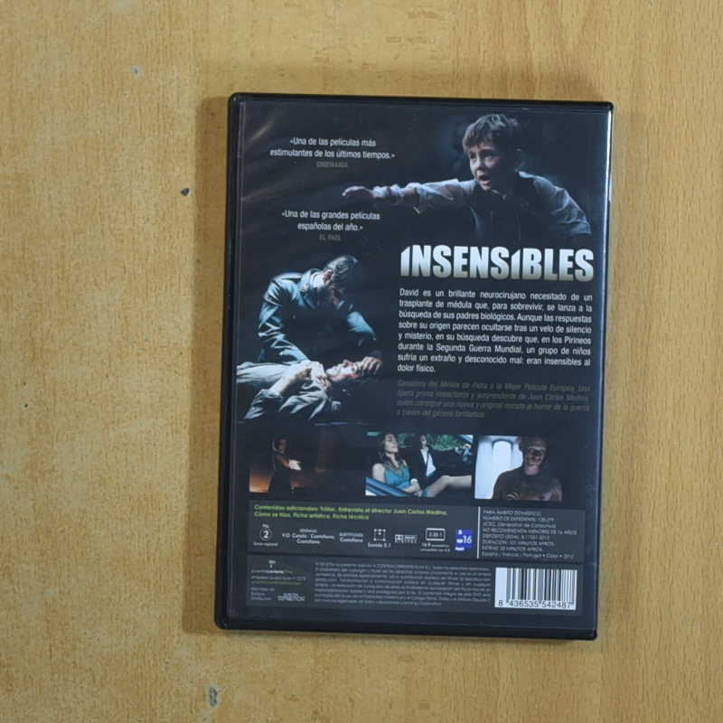 INSENSIBLES - DVD