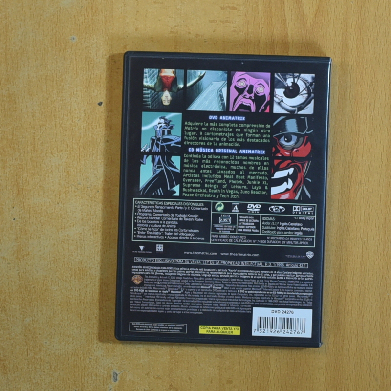 ANIMATRIX - DVD