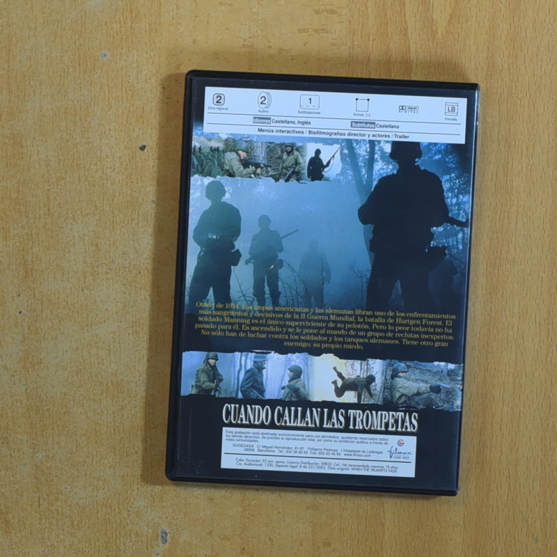 CUANDO CALLAN LAS TROMPETAS - DVD