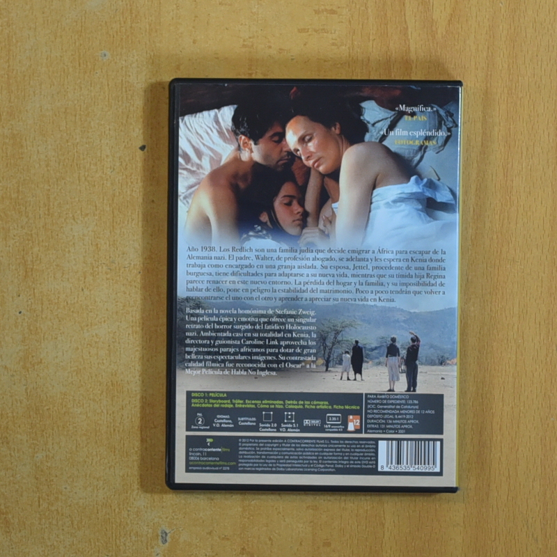 EN UN LUGAR DE AFRICA - DVD