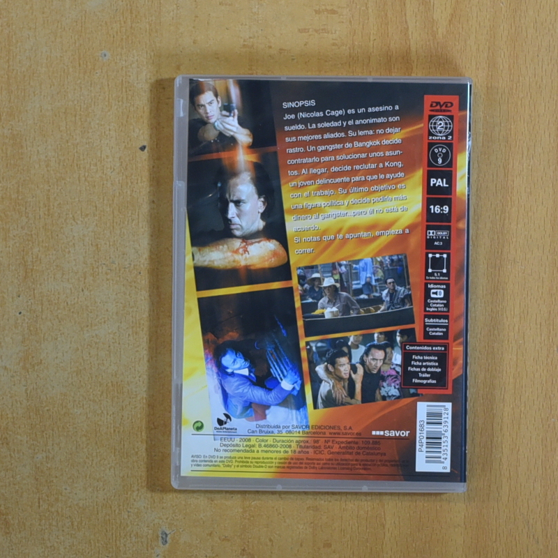 BANGKOK DANGEROUS - DVD