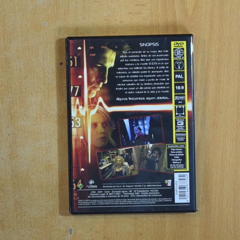 WHITE NOISE 2 LA LUZ - DVD