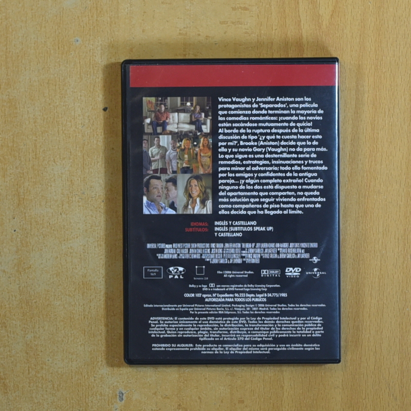 SEPARADOS - DVD