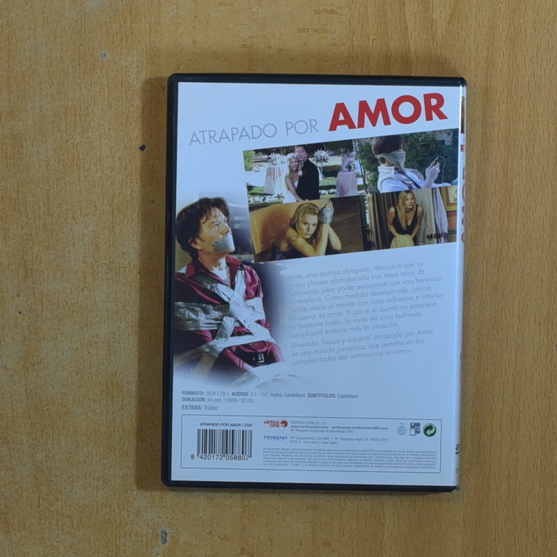 ATRAPADO POR AMOR - DVD