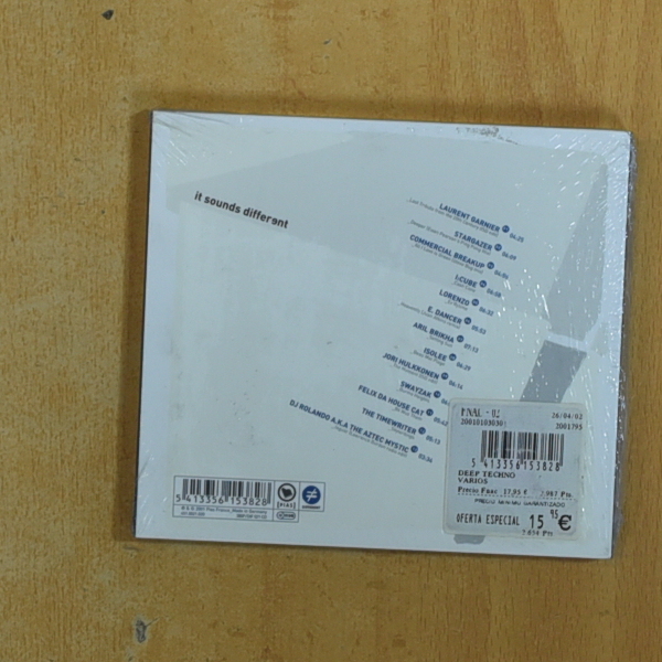 VARIOS - DEEP TECHNO - CD
