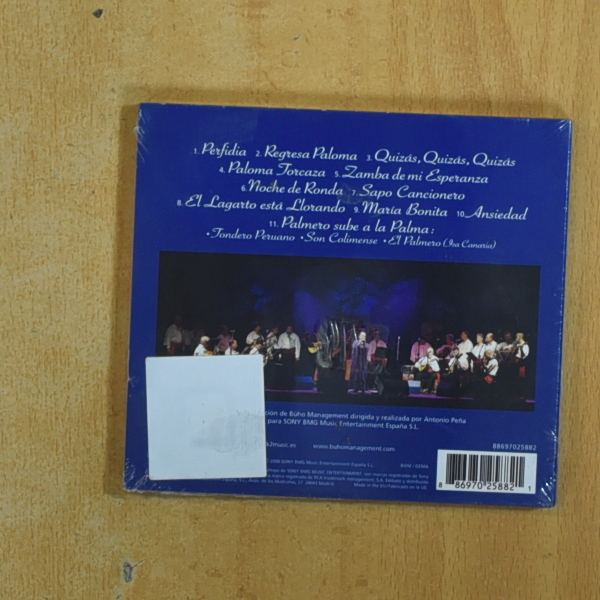 MARIA DOLORES PRADERA Y LOS SABANDEÑOS - AL CABO DEL TIEMPO - CD