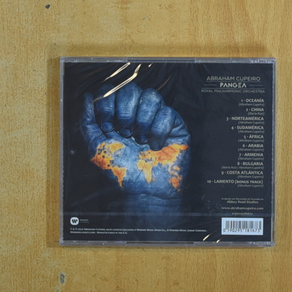 ABRAHAM CUPEIRO - PANGEA - CD