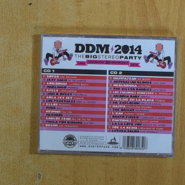 VARIOS - DDM 2014 THE BIG STEREO PARTY - CD