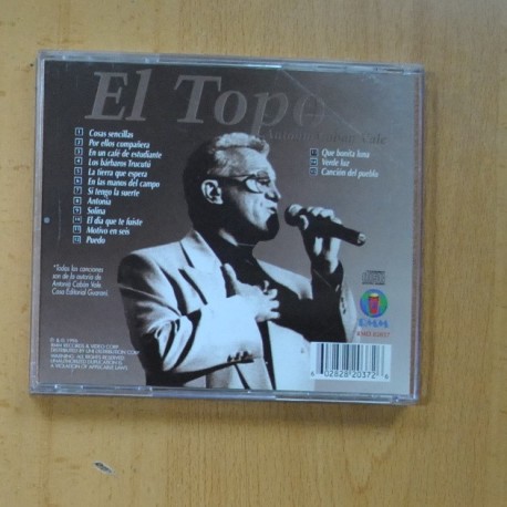 EL TOPO - CONCIERTO EN BELLAS ARTES - CD