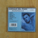 ENRIQUE DEL POZO - AVARICIA - CD