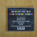 VARIOS - RADIO INTERFERENCE FROM UNKNOWN ORGASM - CD