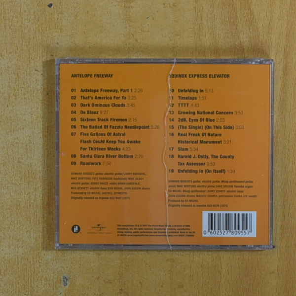 HOWARD ROBERTS - ANTELOPE FREEWAY EQUINOX EXPRESS ELEVATOR - CD
