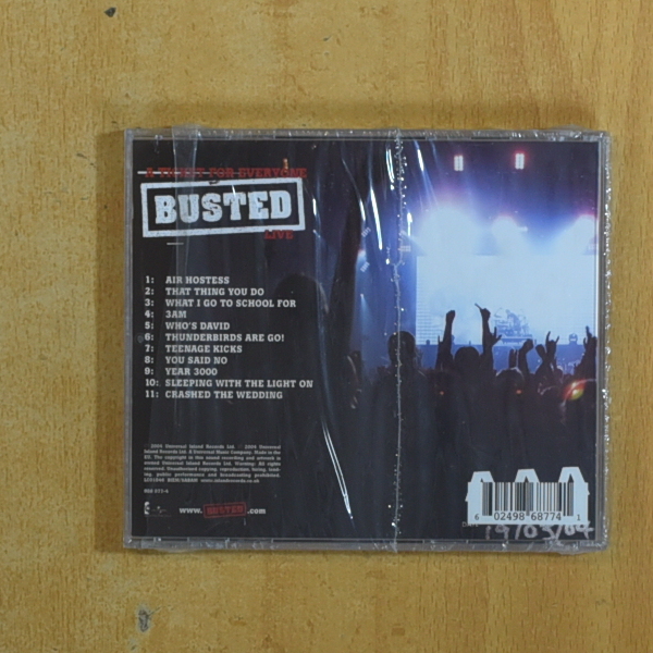 BUSTED - A TICKET FOR EVERYOME - CD