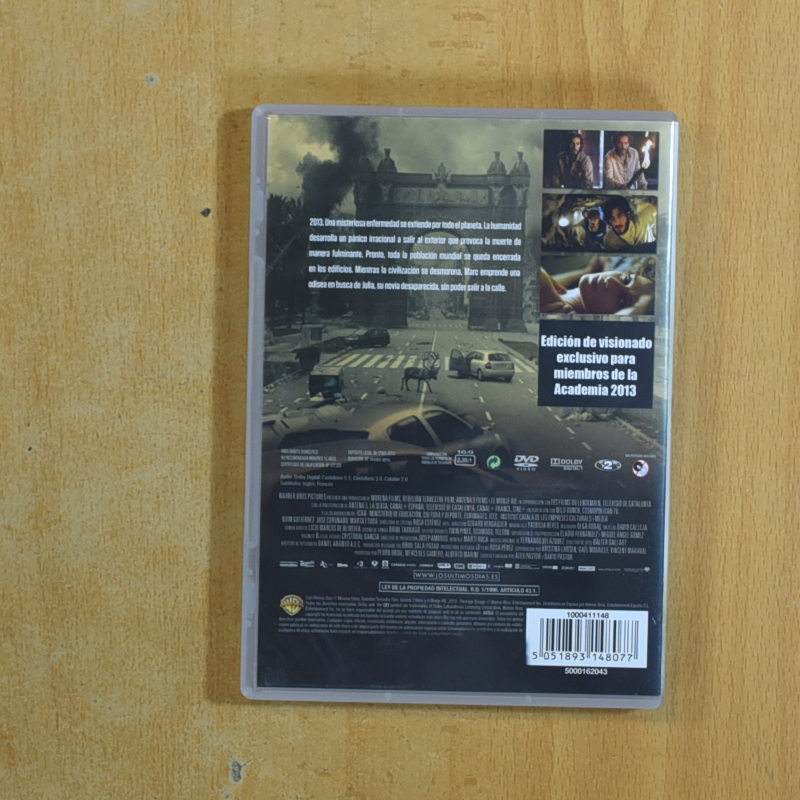 LOS ULTIMOS DIAS - DVD