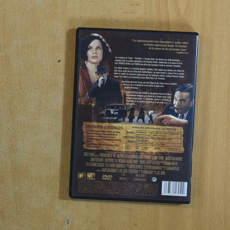 MUERTE ENTRE LAS FLORES - DVD