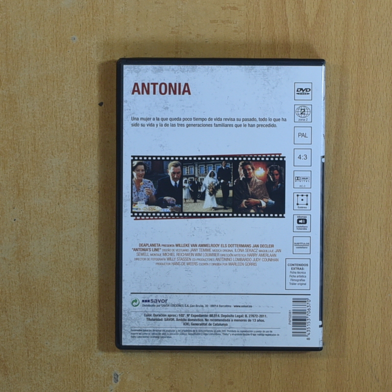 ANTONIA - DVD