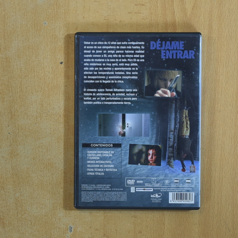 DEJAME ENTRAR - DVD