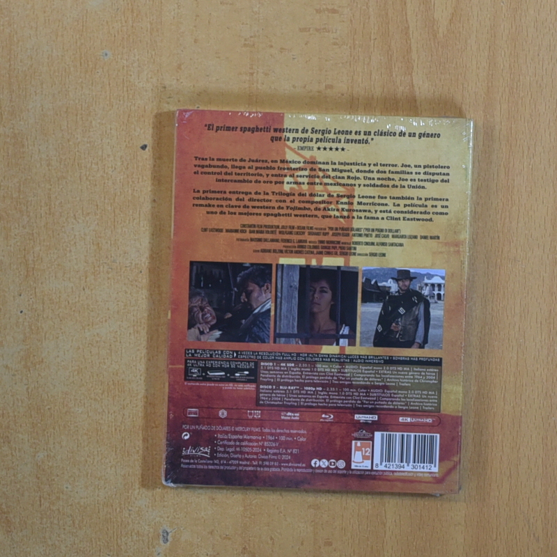 POR UN PUÑADO DE DOLARES 4K - BLURAY