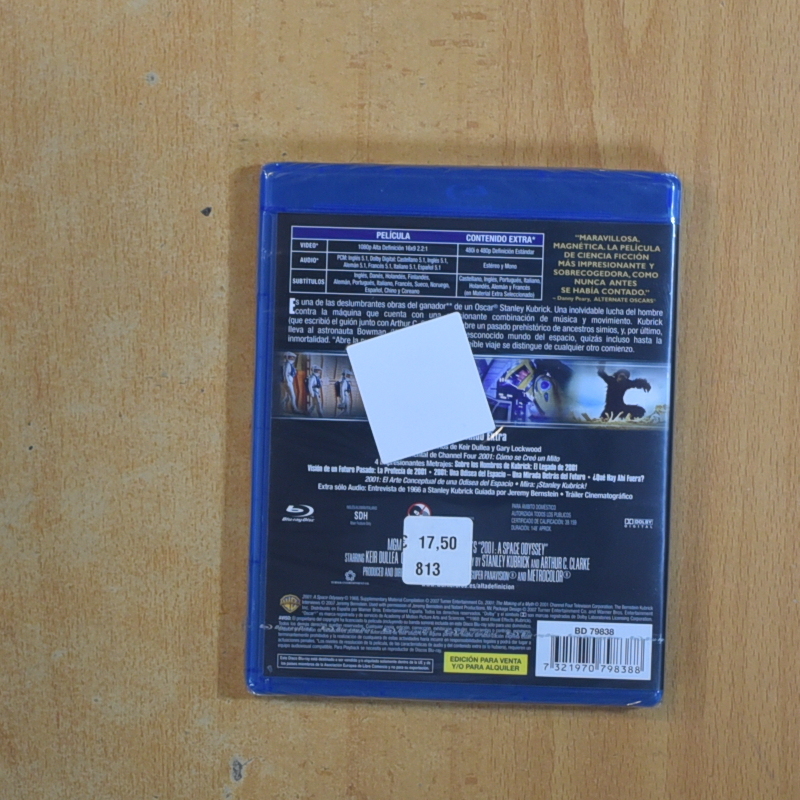 2001 UNA ODISEA DEL ESPACIO - BLURAY