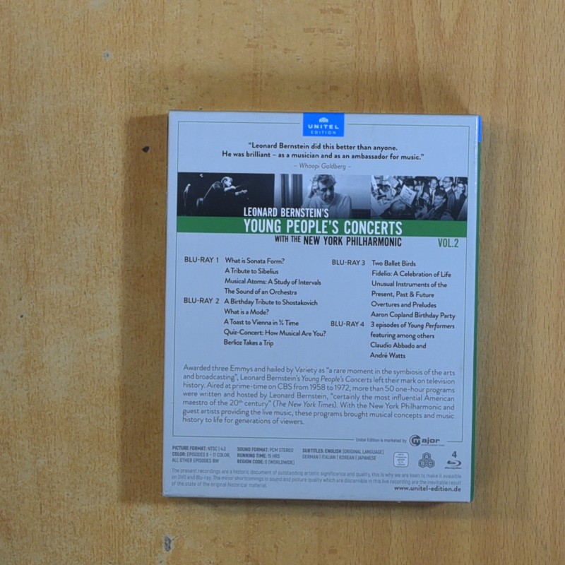 BERNSTEIN YOUNG PEOPLES CONCERTS VOL 2 - BLURAY