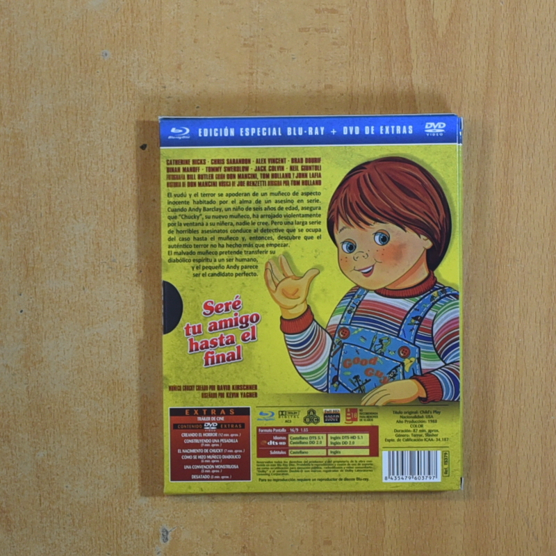 MUÑECO DIABOLICO - BLURAY