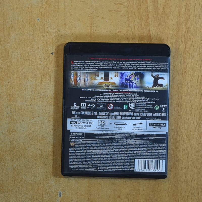 2001 UNA ODISEA DEL ESPACIO 4K - BLURAY
