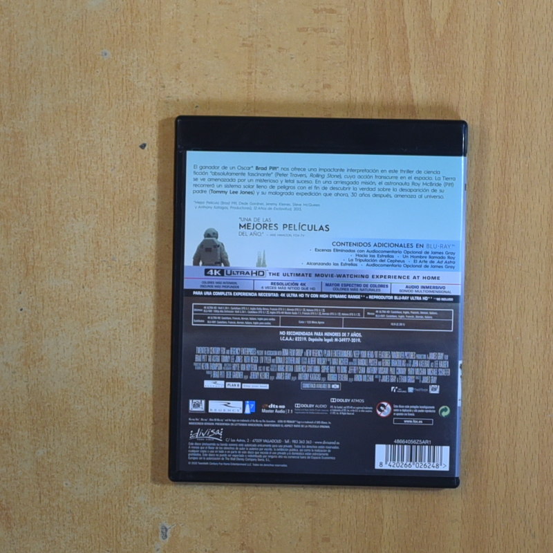 AD ASTRA 4K - BLURAY