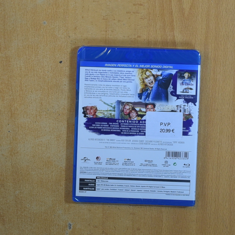 LOS PAJAROS - BLURAY