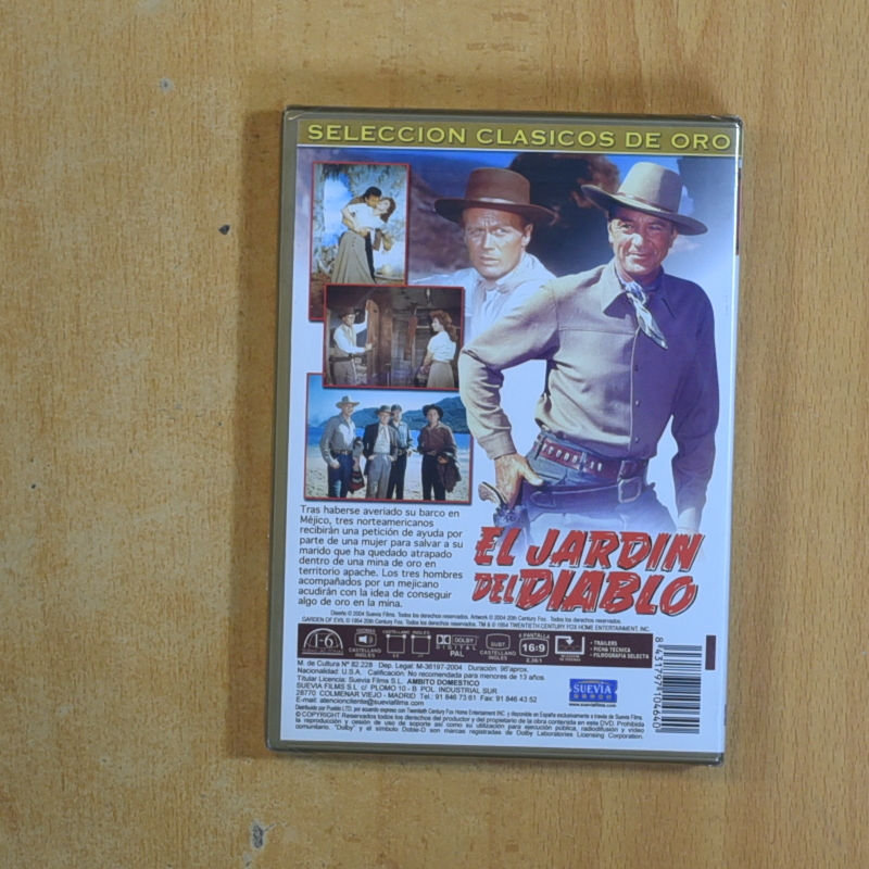 EL JARDIN DEL DIABLO - DVD