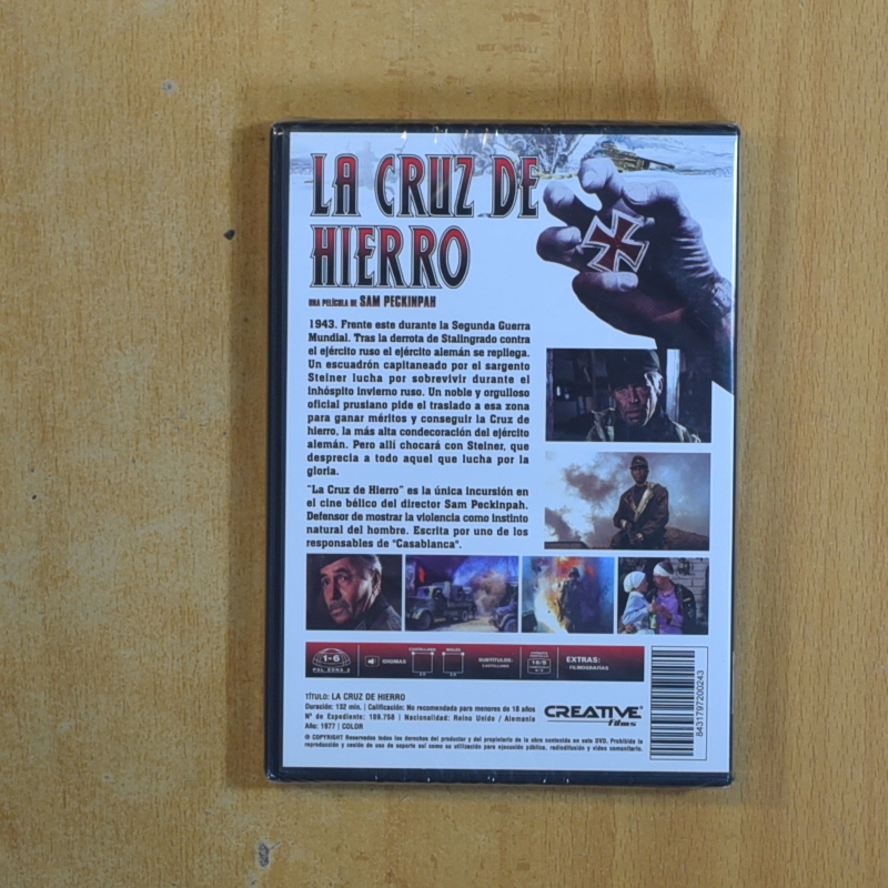 LA CRUZ DE HIERRO - DVD