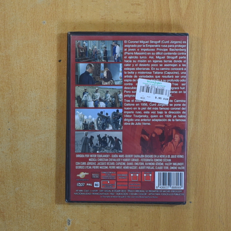 NUEVAS AVENTURAS DE MIGUEL STROGOFF - DVD