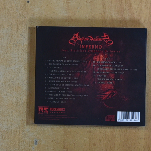 SIGNUM DRACONIS - THE DIVINE COMEDY INFERNO - CD