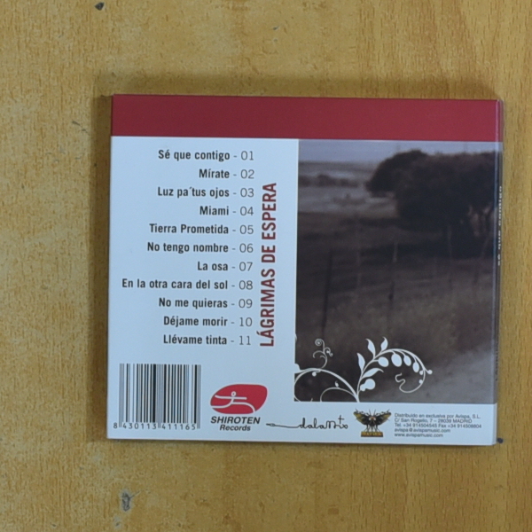 LAGRIMAS DE ESPERA - SE QUE CONTIGO - CD