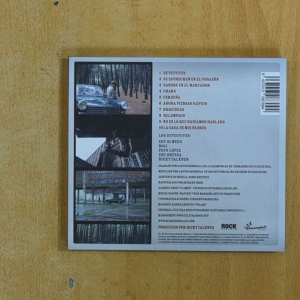 QUIQUE GONZALEZ & LOS DETECTIVES - ME MATA SI ME NECESITAS - CD