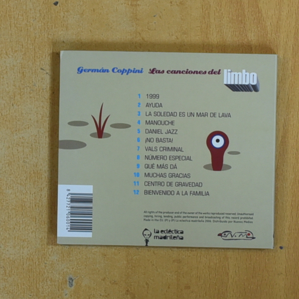 GERMAN COPPINI - LAS CANCIONES DEL LIMBO - CD