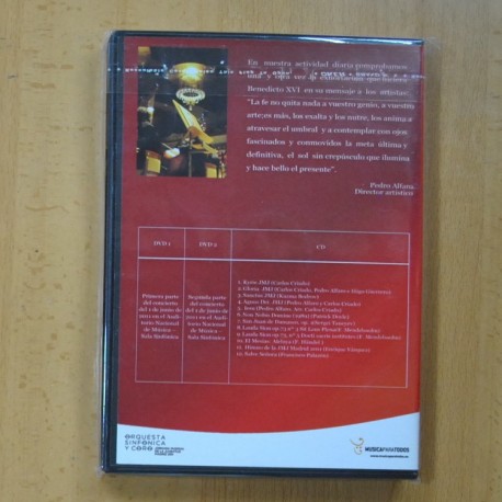 ORQUESTA SINFONICA Y CORO - DVD