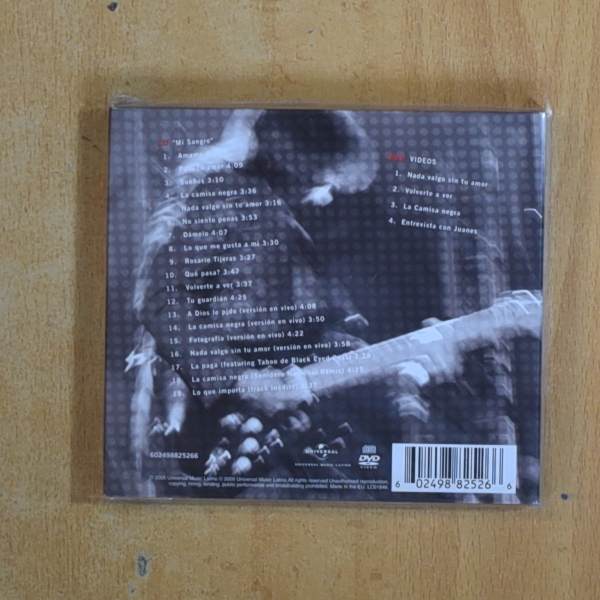 JUANES - MI SANGRE TOUR EDITION - CD