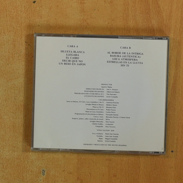 OTRA NACION - AL BORDE DE LA INTRIGA - CD