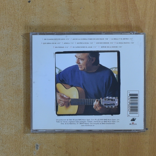 JOAN MANUEL SERRAT - VERSOS EN LA BOCA - CD