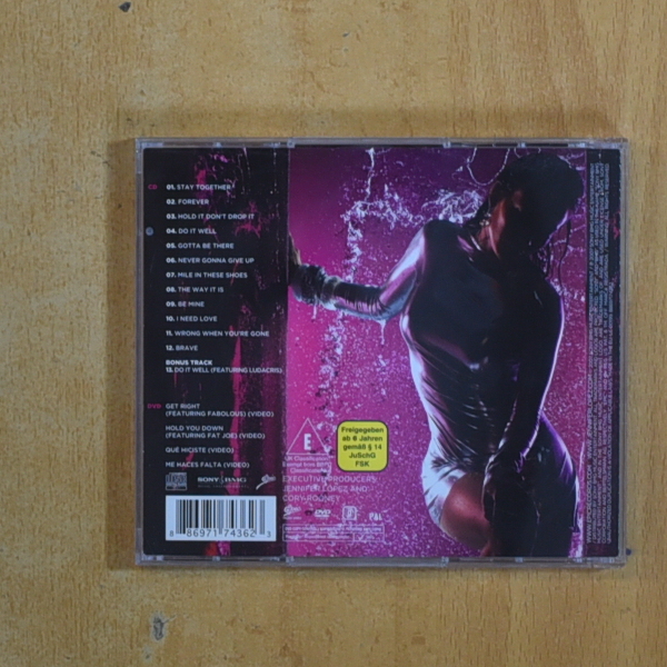 JENNIFER LOPEZ - BRAVE - CD