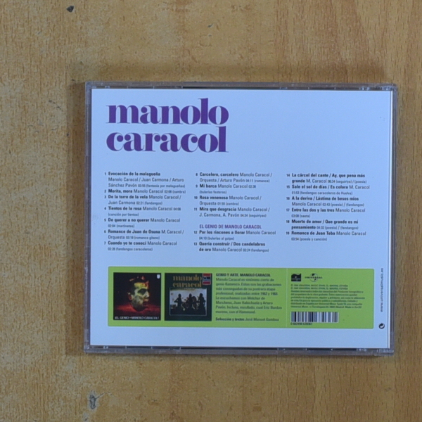 MANOLO CARACOL - MANOLO CARACOL - CD
